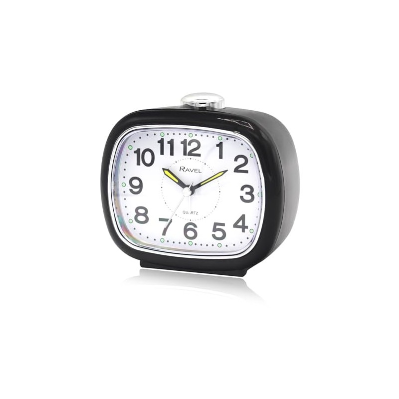 Ravel - Midsize Bedside Alarm Clock with Beep and Bell