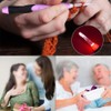 11 Tallas Ganchillos Crochet,Agujas de Ganchillo Led con Estuche,Ganchos de