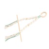 Macrame Paper Towel Holder Wall Mounted Hanger Cotton Rope Synthetic