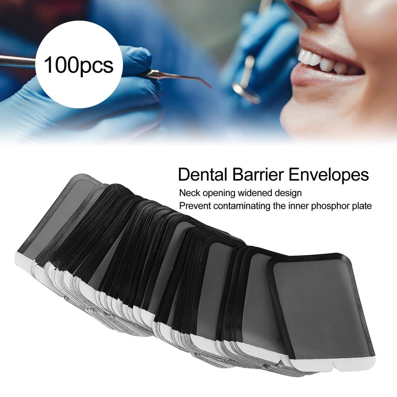Sobres de Barrera Dental, Desechables de 100 Piezas para Placas