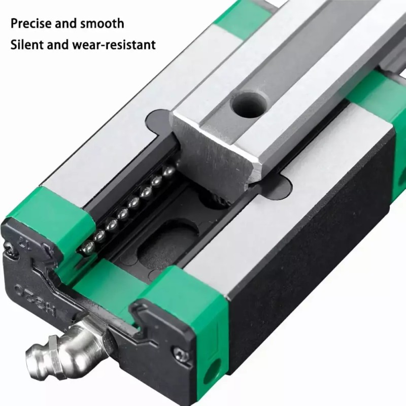 HGR 일반 2pcs HGR20 200mm 선형 레일 HGH20CA 캐리지 블록