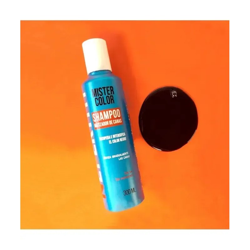 Nefertiti Mister Color Shampoo Matizador De Canas 300ml