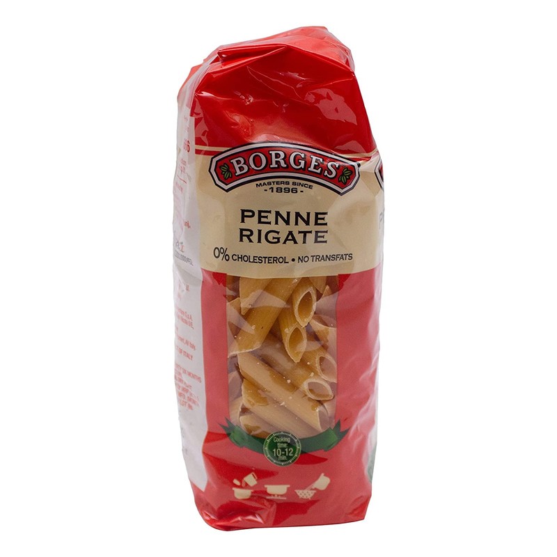 METREY Penne Rigate Durum Wheat Pasta, 500g