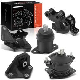 A-Premium 5PCS Engine Motor Mount and Transmission Mount Kit Compatible with Honda Accord 2003 2004 2005 2006 2007 2.4L, Manual Transmission, Replace# 50820SDAA01, 50820SEAE11
