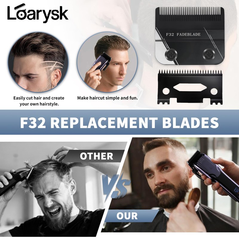 F32 Replacement Blade,Compatible with Wahl 5 Star Vapor Clipper 1