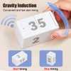 Digital Cube Timer, Gravity Sensor Flip Timer, 1/2/3/5/10/15/20/25/30/55 Min. Optional,