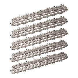 Cahuczlhoz 5pack 18" Chainsaw Saw Chain Blade 3/8"LP .050 Gauge 62DL Replacement Part
