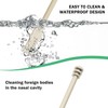3pcs New Double Sided Nasal Cutter, 360° Rotating Portable for