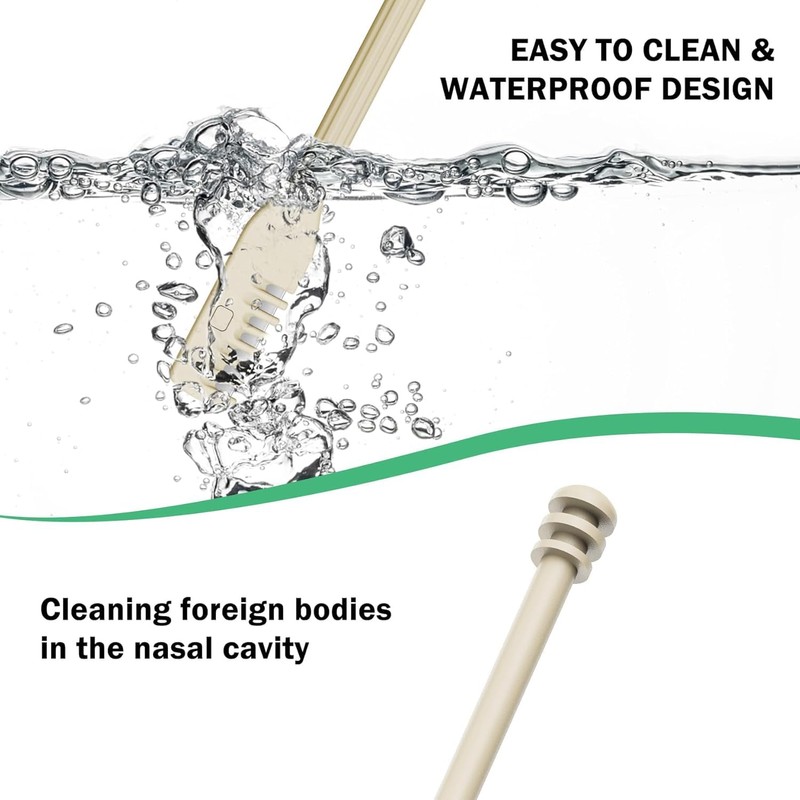 3pcs New Double Sided Nasal Cutter, 360° Rotating Portable for