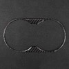 Left Hand Driving Carbon Fiber Water Cup Holder Panel Frame