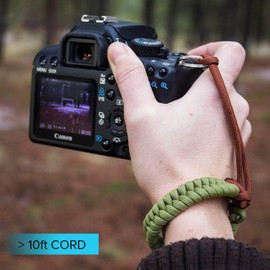 SGT KNOTS Type III Paracord Rope - 550 Paracord for Camping, Hiking, Crafts - Survival Paracord and Parachute Cord for Outdoor Adventure -OD Green, 200ft