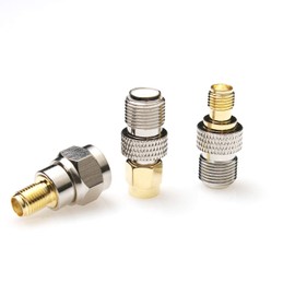 Fanbalunke F-Type & SMA Coax Adapter Set (9pcs) - F-Type to SMA Male/Female and Back