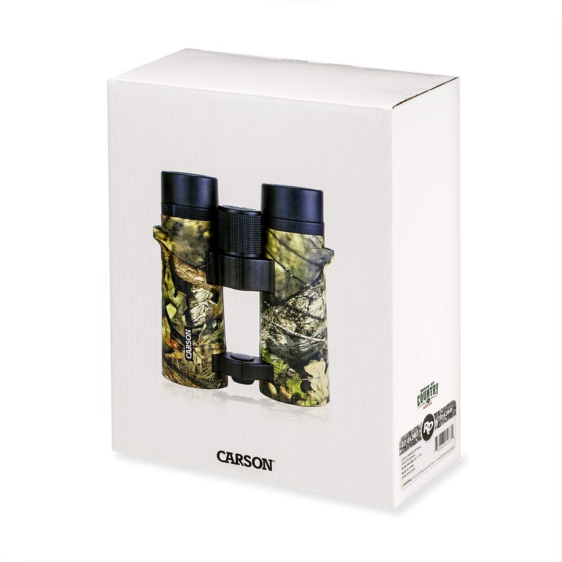 Carson RD Series 10x42mm Mossy Oak Camouflage Open Bridge Waterproof