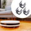 Qianly Set of 3 Replacement Clips for Side Brush on