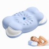 Memory Foam Cervical Pillow with Ear Relief Zone for Side