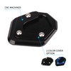 Motorcycle Kickstand Foot Side Stand Extension Pad Support Plate Replacement