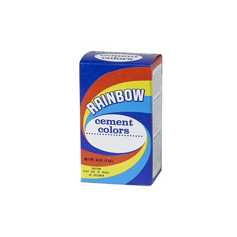 Mutual Industries 9005-0-1 Rainbow Cement Color, 1 lb, LP Red