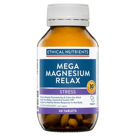 Ethical Nutrients Mega Magnesium Relax Muscle Health 60 Tablets