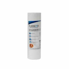 Filtro Purikor Cartucho De Polipropileno Termofusionado, Flujo Nominal de 2-8 gpm, 2.5" X 10" (PKCPP2.5X10X5)
