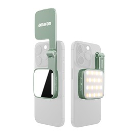 amaran Mini Video Light Support Magnetic Attraction,for Vlog/Video (Green)