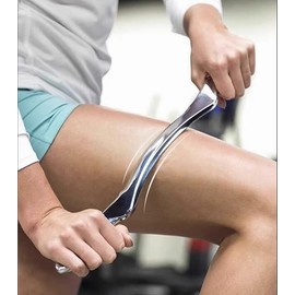 Stainless Steel Gua Sha Muscle Scraper Tool, 4 in 1 Guasha Tool for Full Body, Metal Myofascial Release Tool, Scraping Tool Physical Therapy Equipment, Deep Tissue Muscle Massager Fascia Scraper