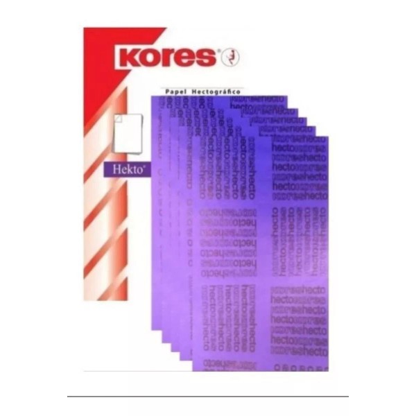 Kores Papel Hectografico Kores 10 Hojas Dynamic Rensow Dynarex