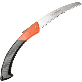 A.M. Leonard Tri-Edge Folding Pruning Saw, 9-1/2-inch Curved Blade