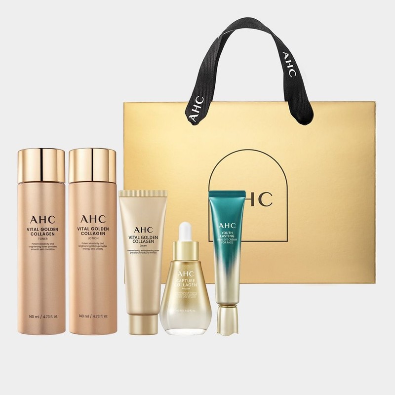 AHC Vital Golden Collagen Care 5-piece set / AHC 바이탈