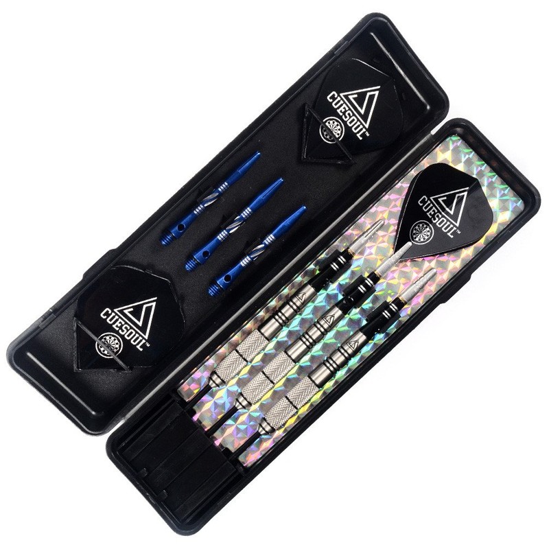 CUESOUL Tungsten Steel Tip Darts- Precise Barrels 22/24/26 Grams 90%