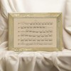 VIOLABBEY 5x7 Picture Frame Gold, Vintage 5 x 7 Photo