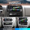 Single-Din-Touchscreen-Radio,Carplay&Android Auto,Car-Stereo-with Backup Camera Bluetooth/FM/RDS Radio/Type-C/USB/SD/MP4/MP5 Player EZoneTronics