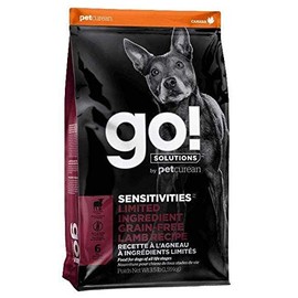 GO! SOLUTIONS SENSITIVITIES – Lamb Recipe – Limited Ingredient Dog Food, 22 lb – Grain Free Dog Food for All Life Stages – Dog Food to Support Sensitive Stomachs