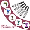 8 Stück Hochwertiger Bithalter Magnetisch, Schnellwechsel Bit Verlängerung 1/4", Sechskantschaft-