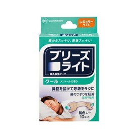 Breeze Light Cool Flesh Color Regular 10 Sheets x 4 Packs