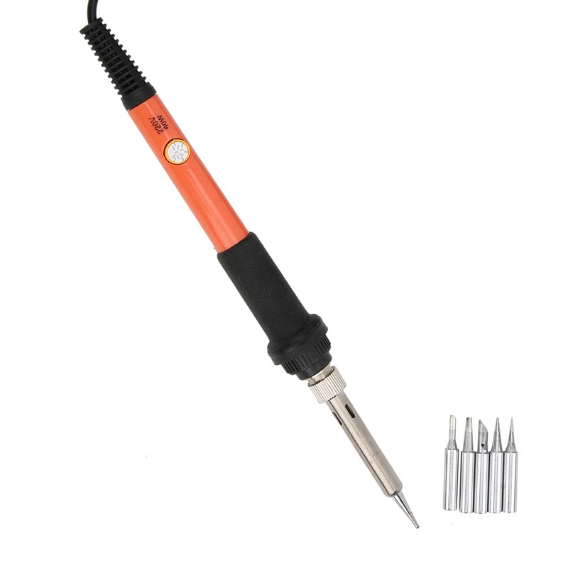 20Pcs Electric Soldering Iron Set Temperature Adjustable with Switch Welding