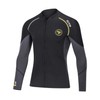 Wetsuit Men's 1.5mm Long Sleeve Jacket Front Zipper Amphibious Surfing