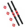 Sarini 2pcs Dumbbell Bars Universal Dumbbell Bars 35cm Strength Training