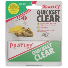 Pratley Quickset Clear Glue