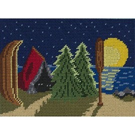 Canoodles Camp Needlepoint Kit