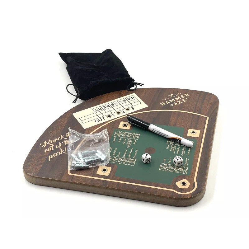 Studio Mercantile Baseball Wooden Board Game Set by Studio Mercantile