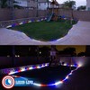 Russell Decor Patriotic Rope Lights Red White Blue for Independence