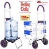 dbest products Trolley Dolly Purple Foldable Shopping cart for Groceries