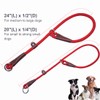 MayPaw Slip Collar Nylon Rope Choke Collar for Dog Training-