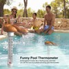 Funny Floating Swimming Pool Thermometer for Pools and Spas and