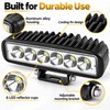 18W LED Work Lights for Road Lighting – 2-Piece 12V