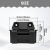 Omoojee Replacement Hinges Compatible with Igloo BMX 25/52/72 Qt Coolers,