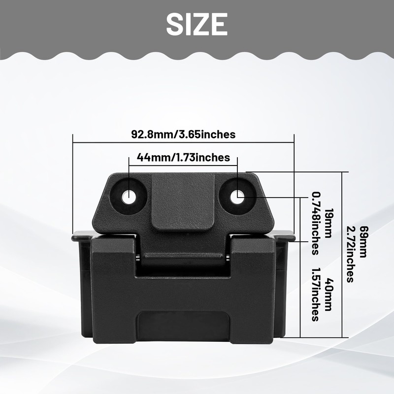 Omoojee Replacement Hinges Compatible with Igloo BMX 25/52/72 Qt Coolers,