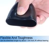 Acocony 1 3/4 Inch Rubber Cap Round Rubber End Caps