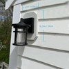 Siding Mounting Block, 8141DBL Siding Mounting Kit with Built-in Electrical