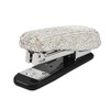 JSCARLIFE Bling Crystal Stapler,Sparkly Diamond Stapler for Desk Handmade Clay
